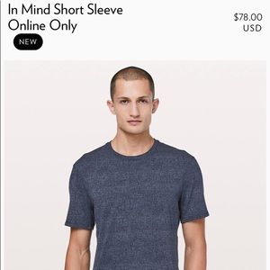 Lululemon In Mind Short Sleeve T-shirt